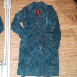 Velvetly Soft Blue Jacket !Like New!